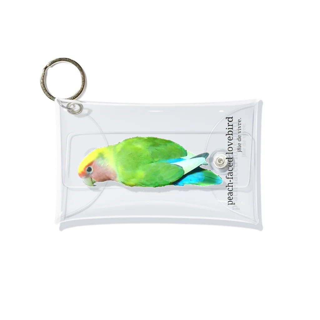 j8ie de vivre♪のコザクラインコ　タイガーチェリー Mini Clear Multipurpose Case