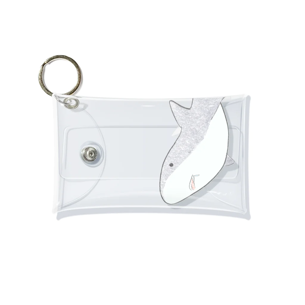 Niwawaのサメちゃん Mini Clear Multipurpose Case