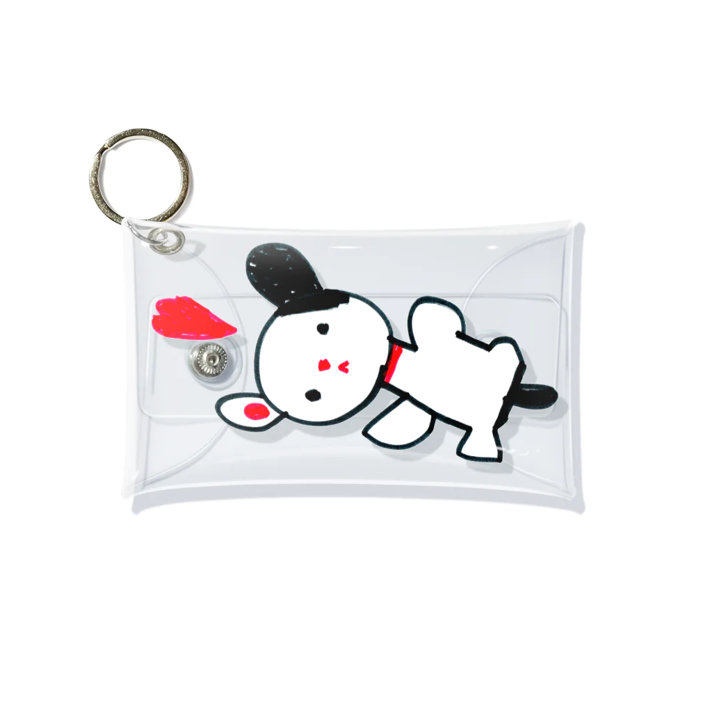 かずゆう屋さんのごまちゃん Mini Clear Multipurpose Case