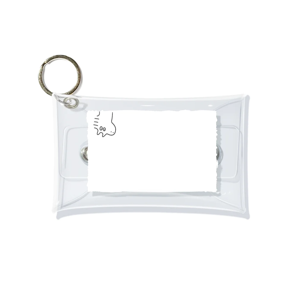 七転びおやきのumaくん サイン用余白あり！ Mini Clear Multipurpose Case