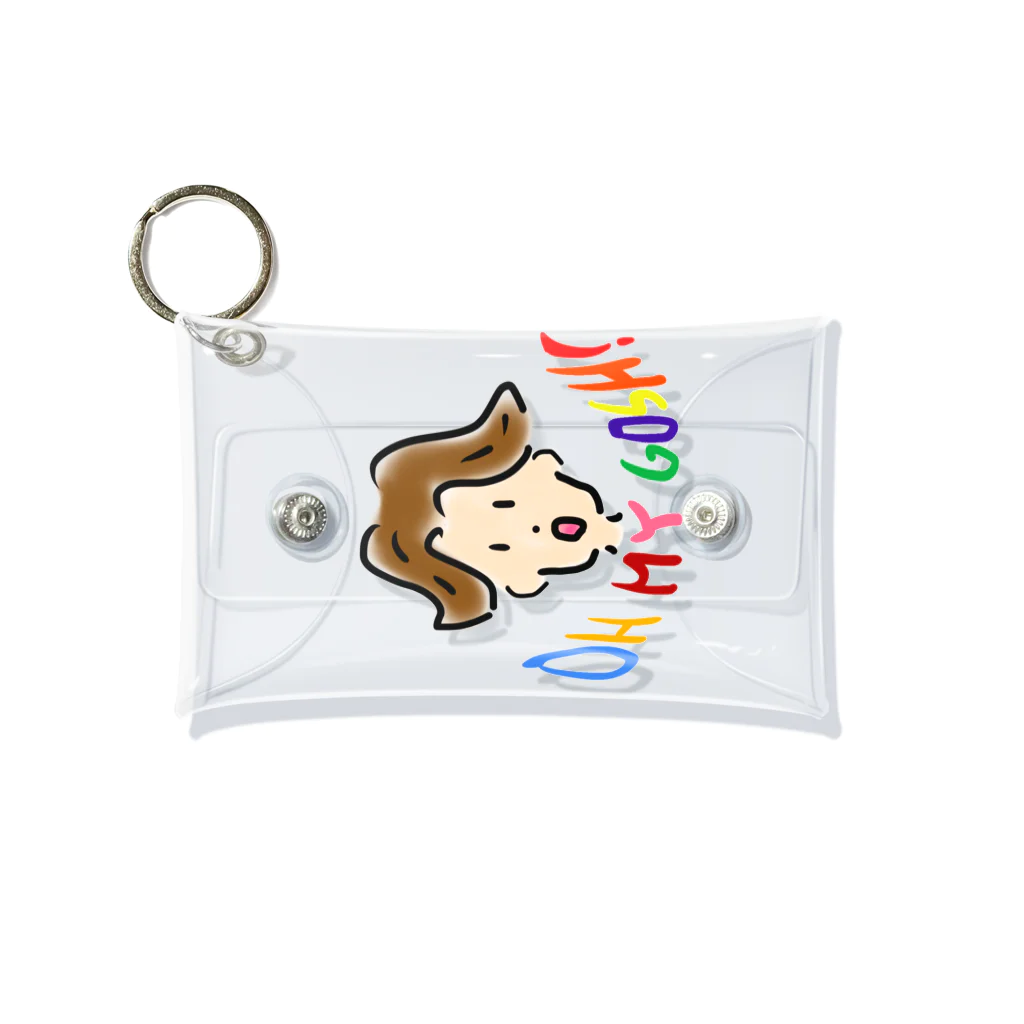 ろば〜とのOH MY GOSH なショートヘアの女の子 Mini Clear Multipurpose Case