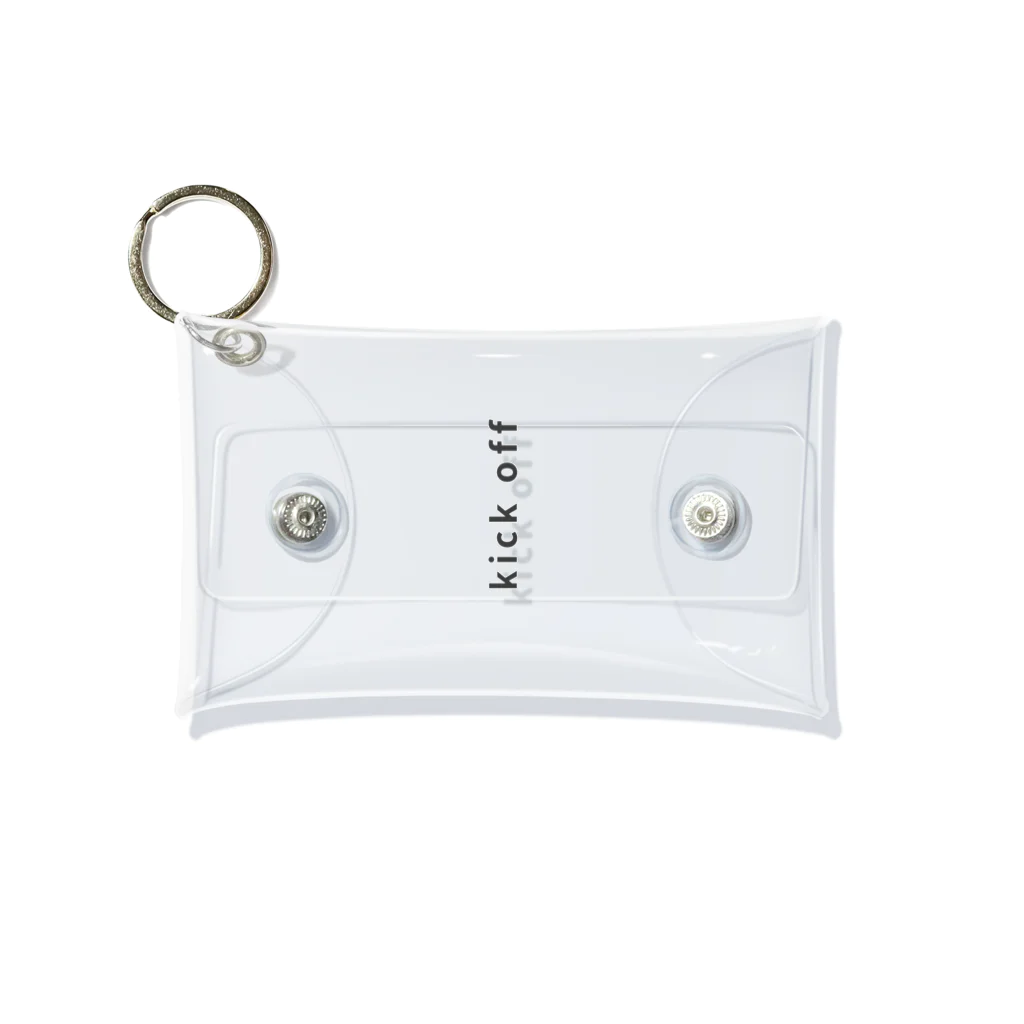 i am supporterのkick off Mini Clear Multipurpose Case