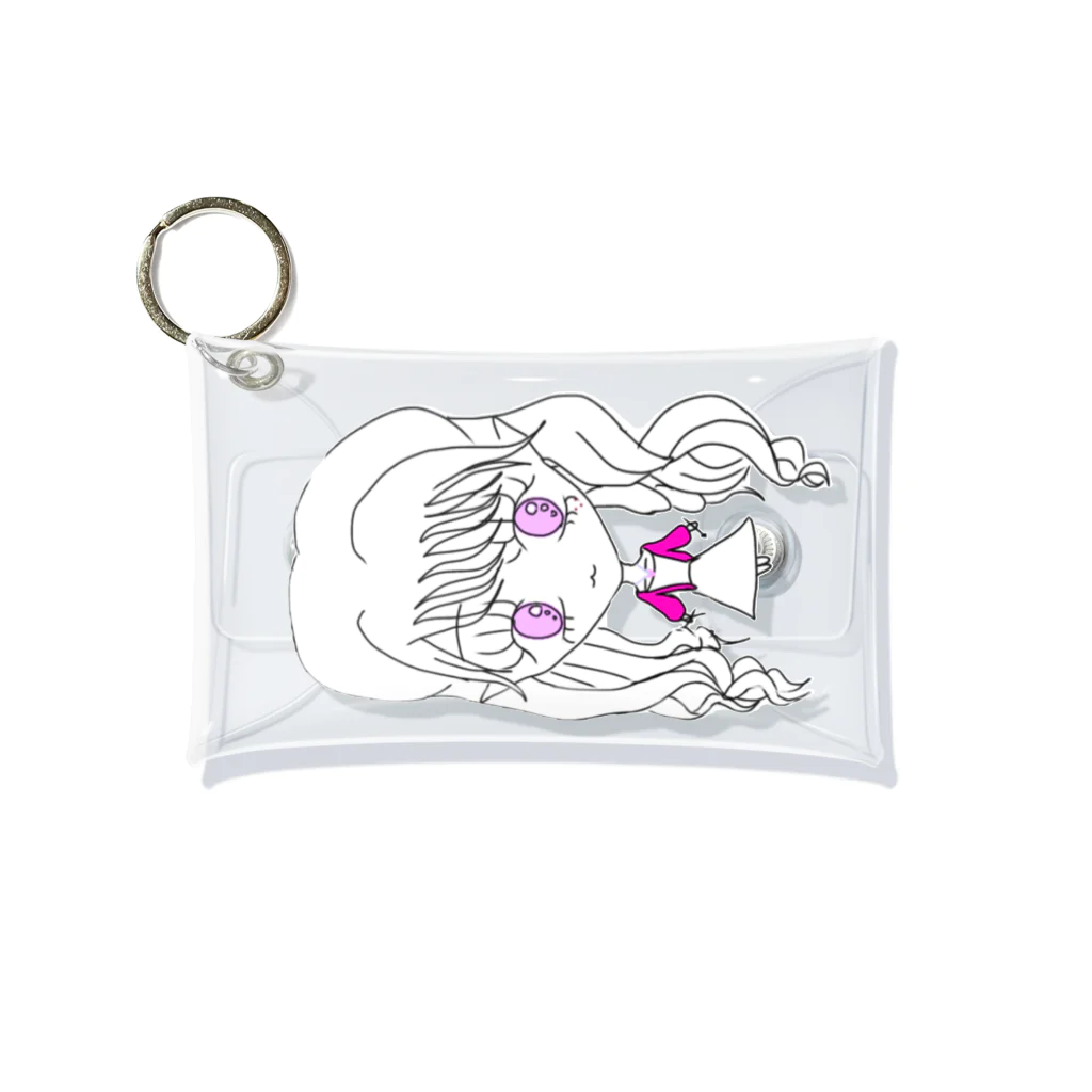 妖怪 水姫城-Yokai.Mizukijyo-ฅ^ơωơ^ฅ♡のねこひめちゃんฅ^ơωơ^ฅ♡ Mini Clear Multipurpose Case