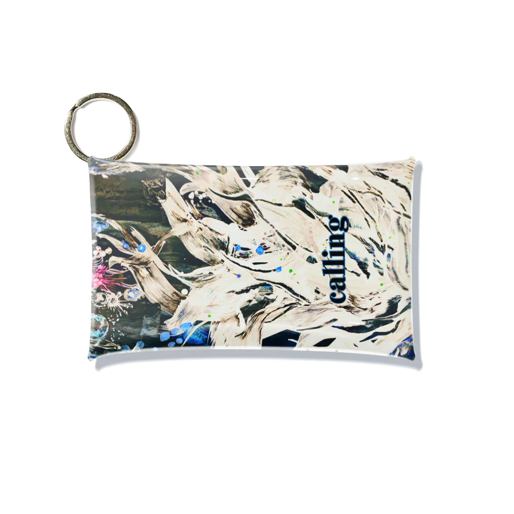 石原有輝香 official SUZURIの“calling(復刻 ver.)”お蔵入り版 Mini Clear Multipurpose Case