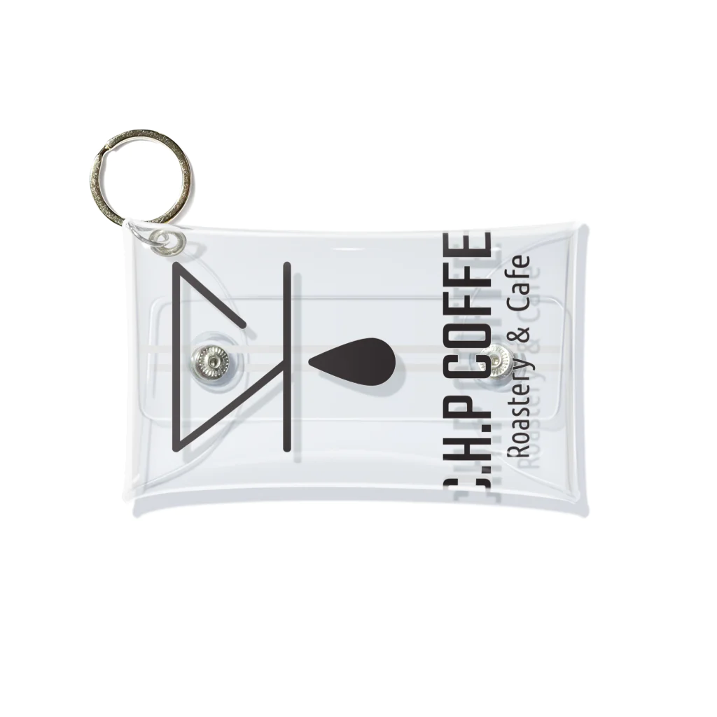 【公式】C.H.P COFFEEオリジナルグッズの『C.H.P COFFEE』ロゴ_01 Mini Clear Multipurpose Case