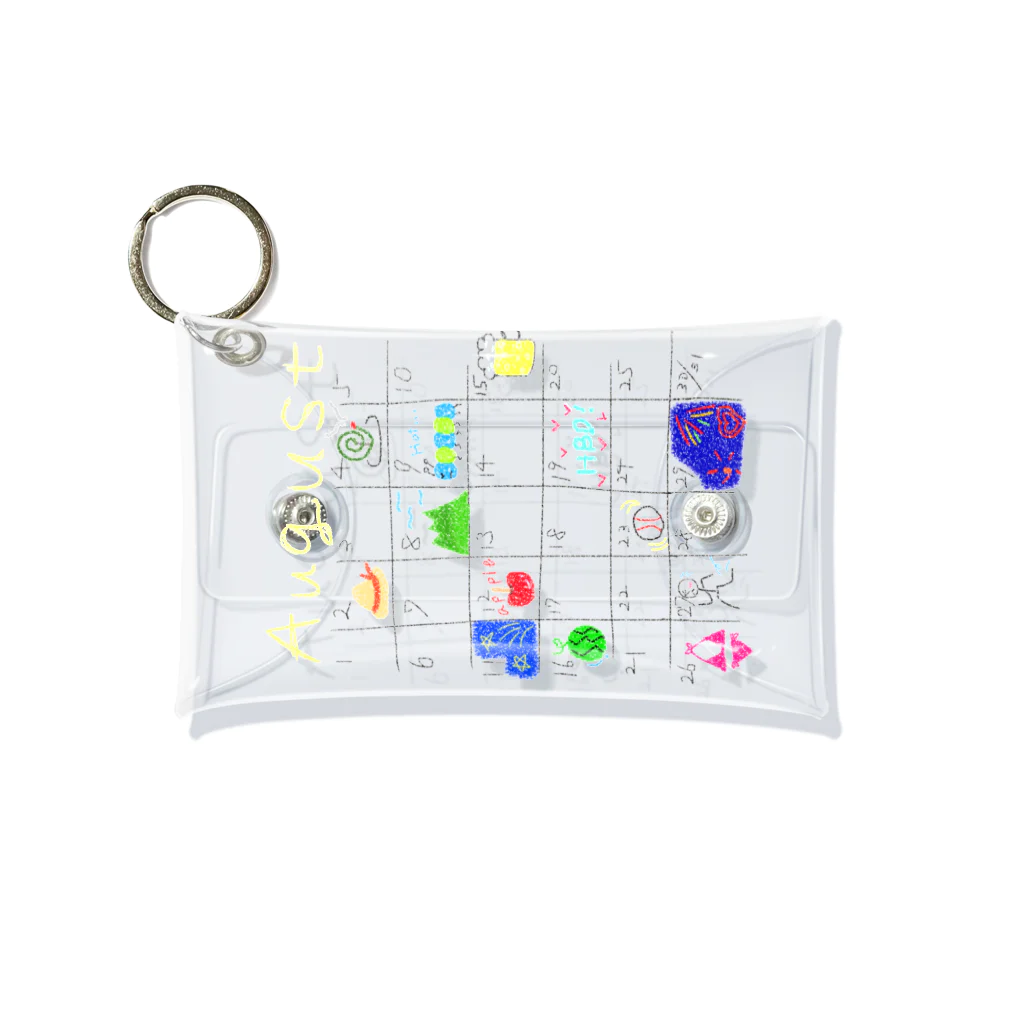 ココアミルクの他の人の8月 Mini Clear Multipurpose Case