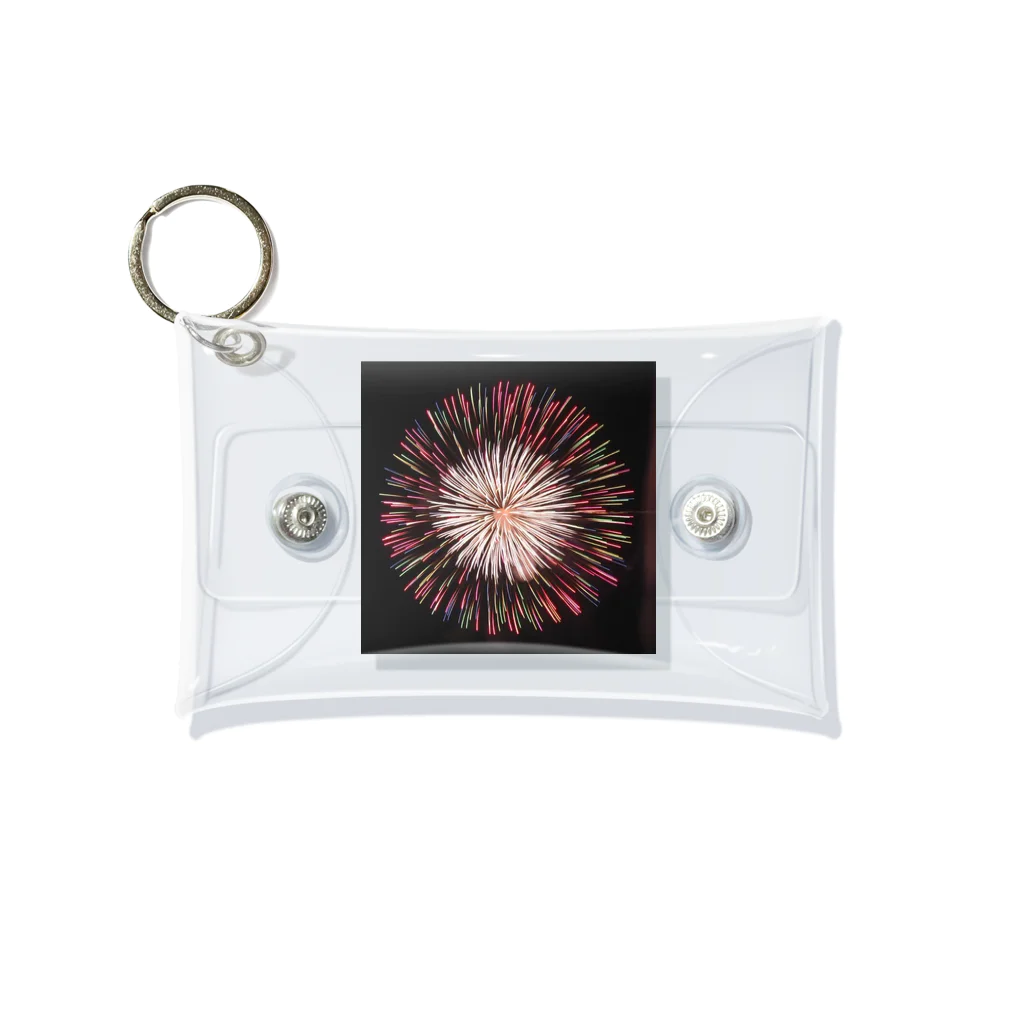 MEGURIの花火 Mini Clear Multipurpose Case