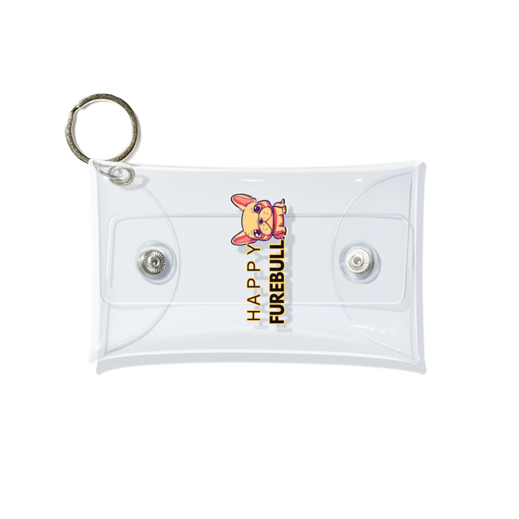 furebuhi　clubのHAPPY FUREBULL（ハッピーフレブル） Mini Clear Multipurpose Case