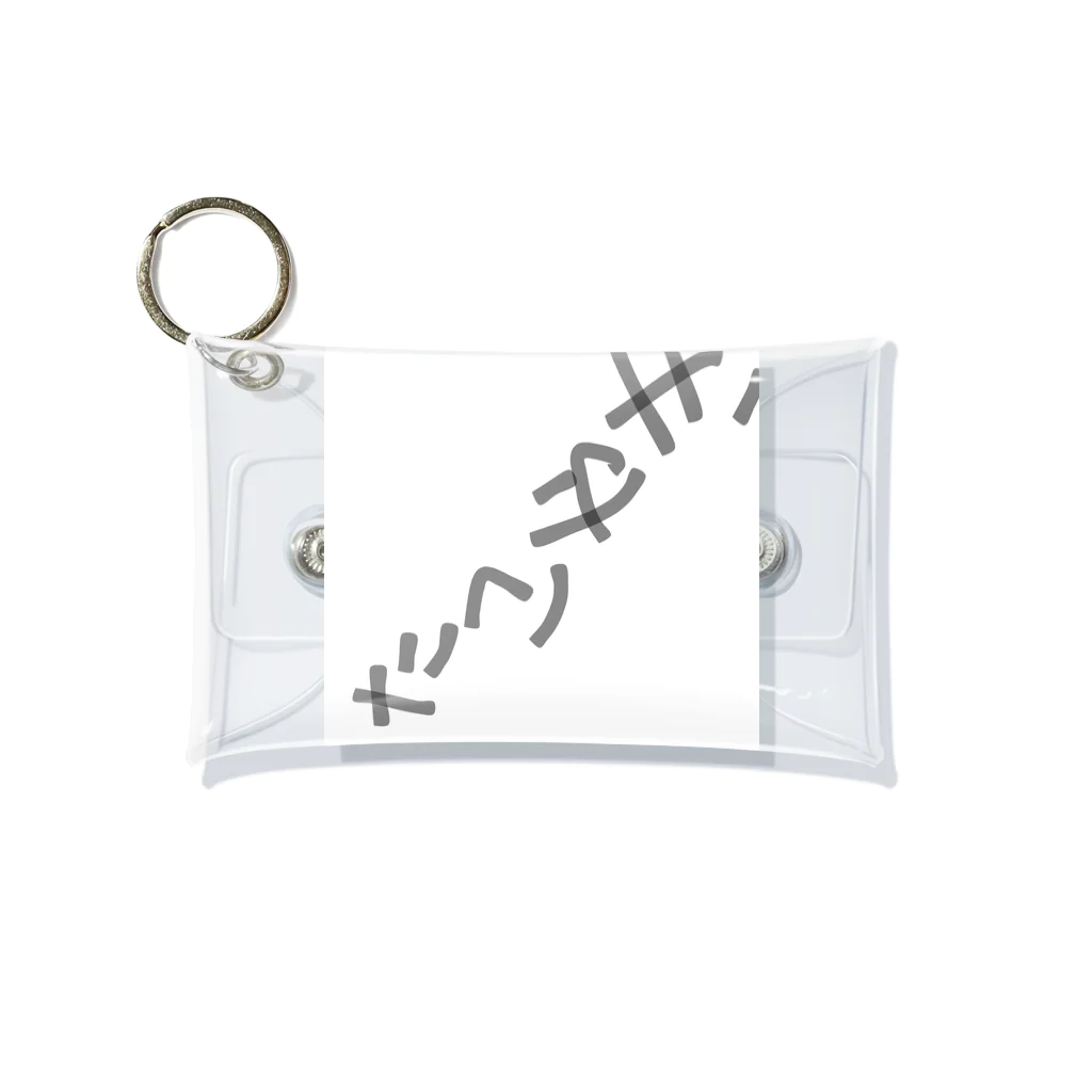 ふとんから出たくないのタコ焼き Mini Clear Multipurpose Case