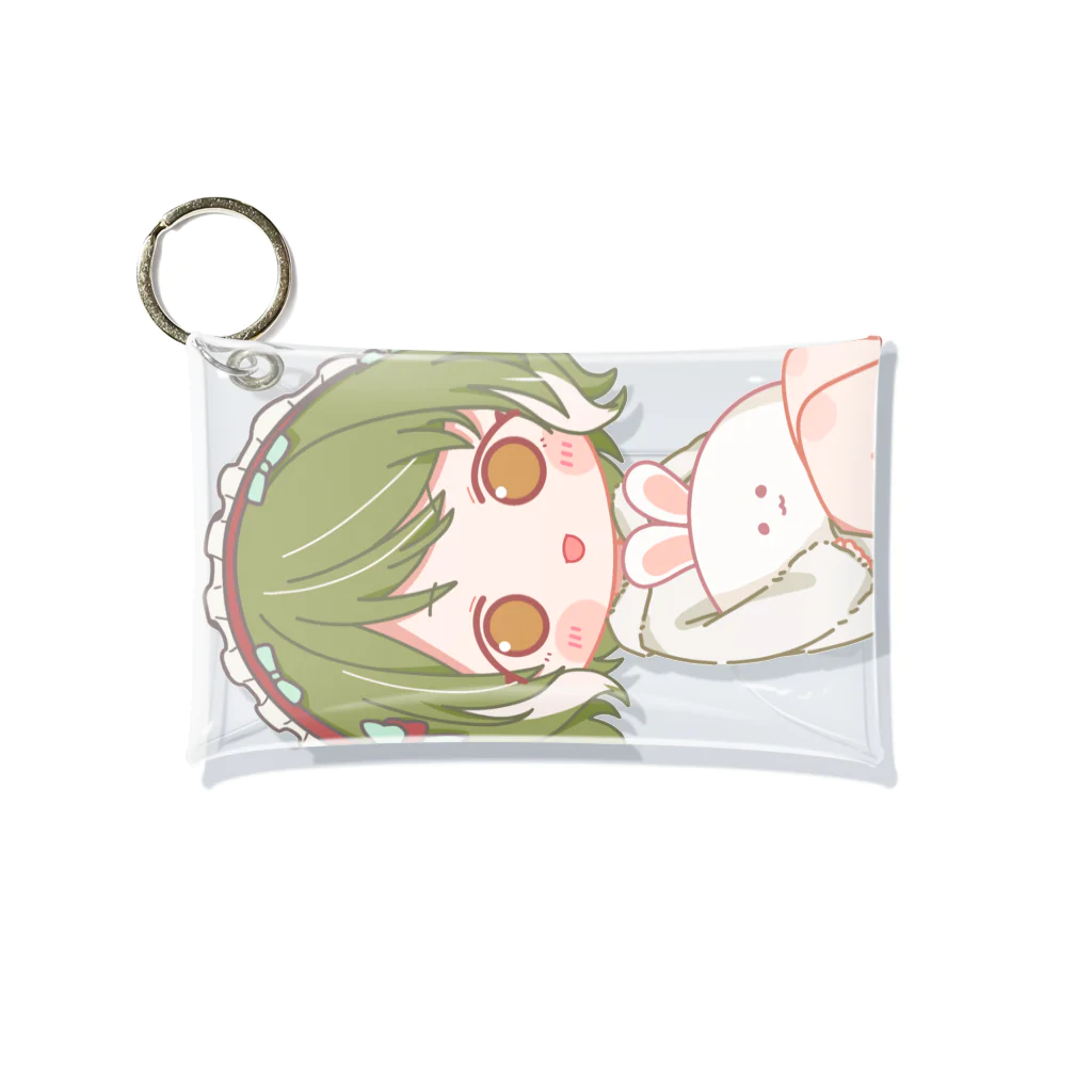 moy024のうさもいもい Mini Clear Multipurpose Case