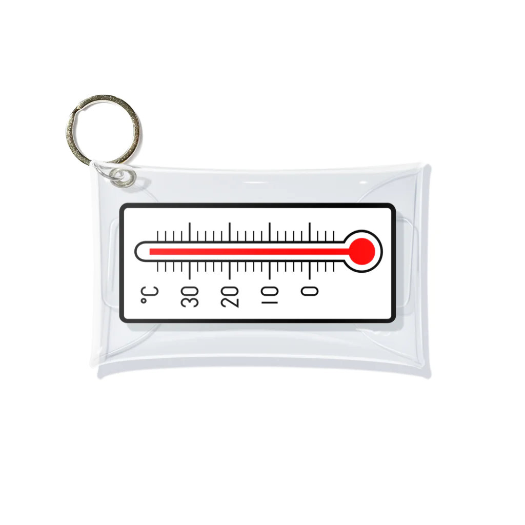 Jun-SUZURIの温度計 ミニクリアマルチケース