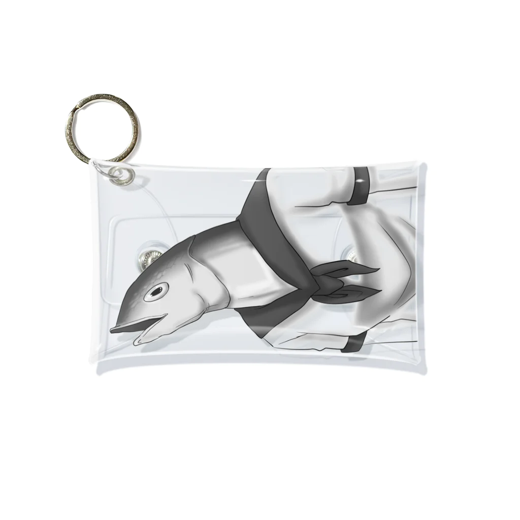 ぜんざい食べたいの魚類 Mini Clear Multipurpose Case