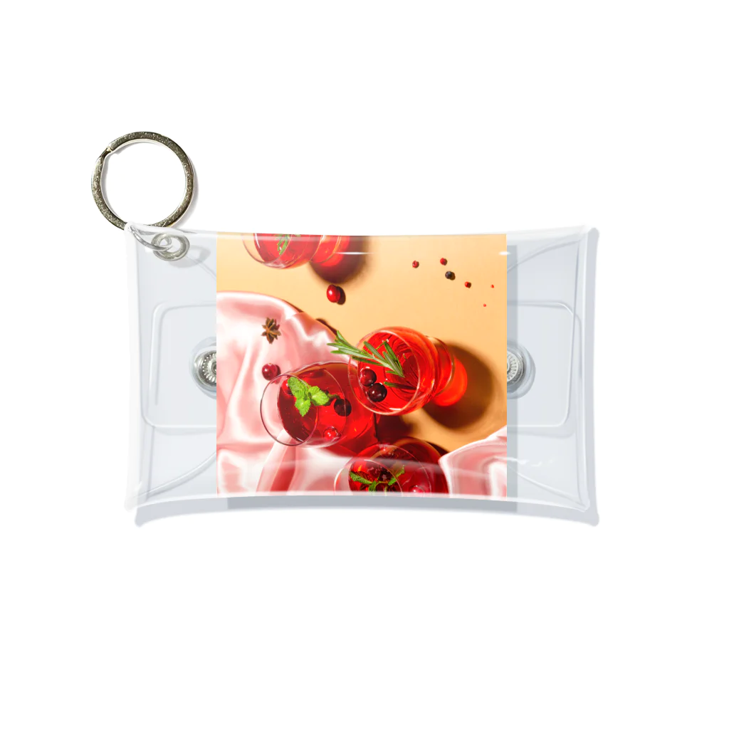 mami〜shopのカクテル Mini Clear Multipurpose Case