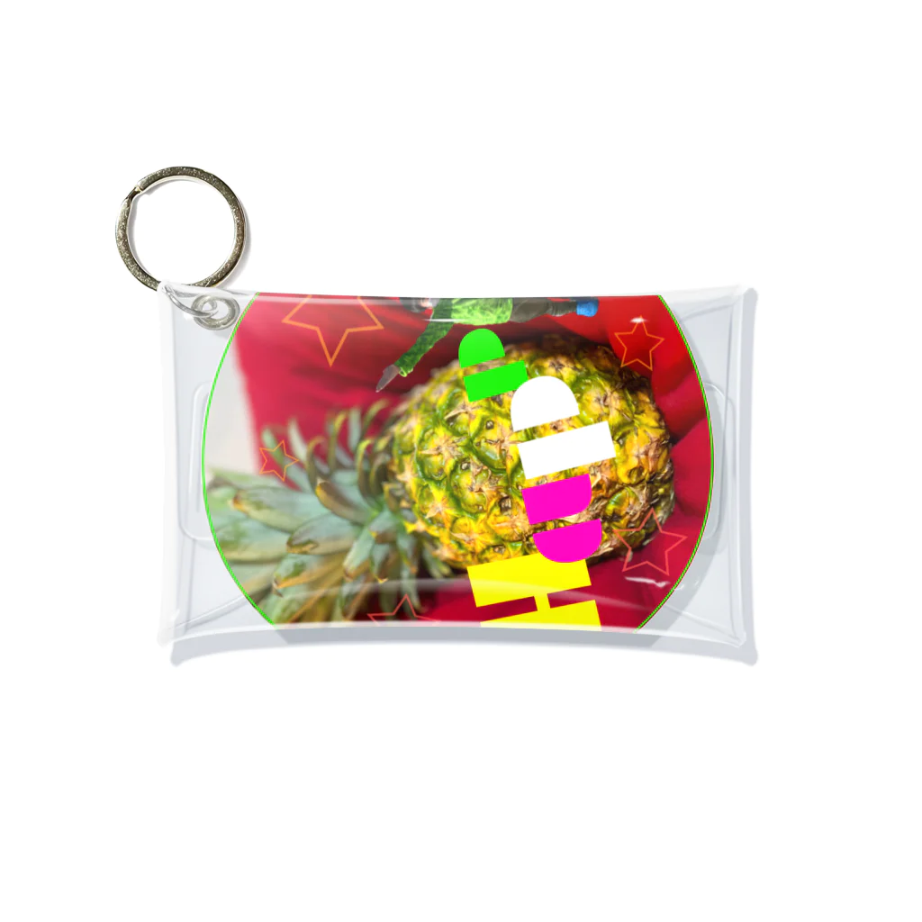 crown_v_v_25のhappy pine 🍍 Mini Clear Multipurpose Case