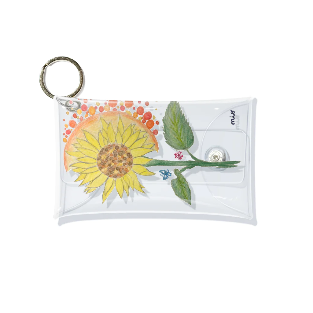 moonland🌙の☀️flower🌙 Mini Clear Multipurpose Case