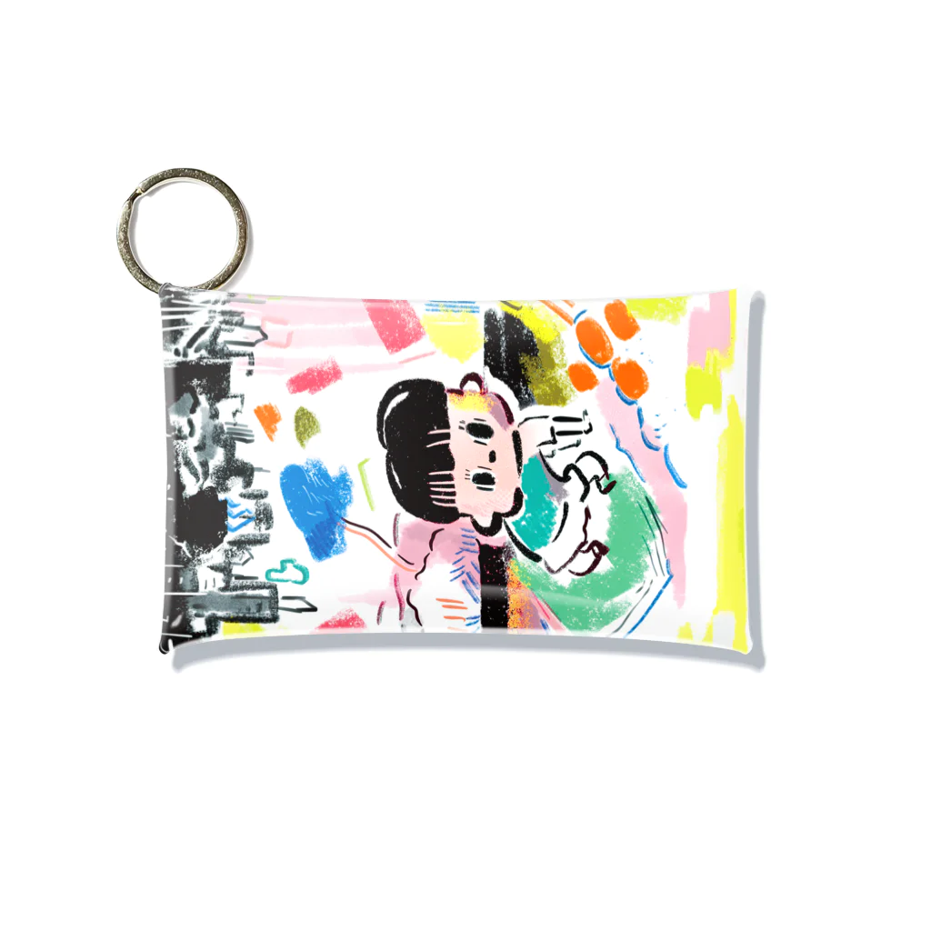 香川尚子　naokokagawaのillusion Mini Clear Multipurpose Case