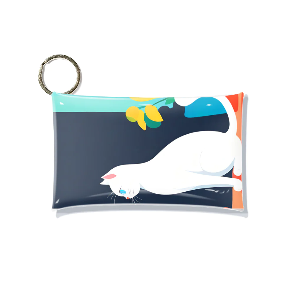 cute_wing      ~variety store~の白猫 Mini Clear Multipurpose Case