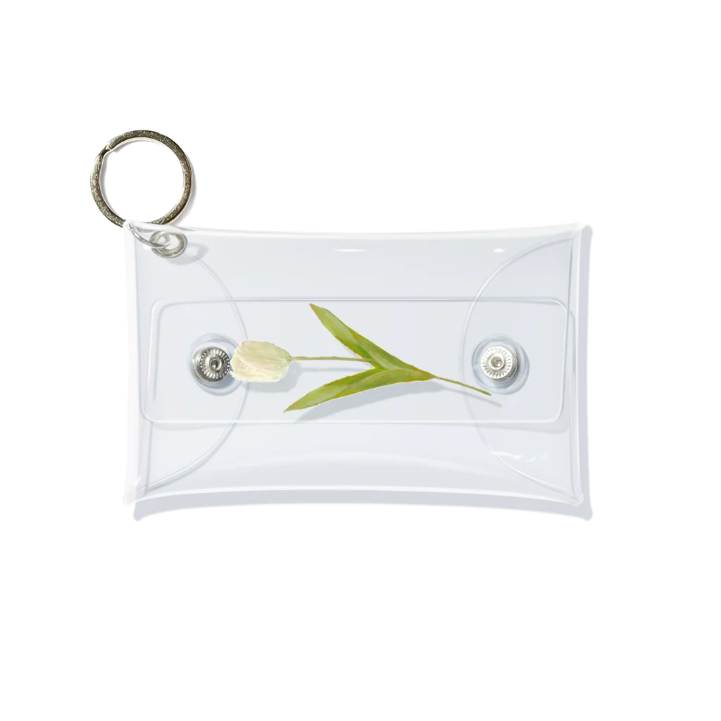 rilybiiのCream Tulip Mini Clear Multipurpose Case