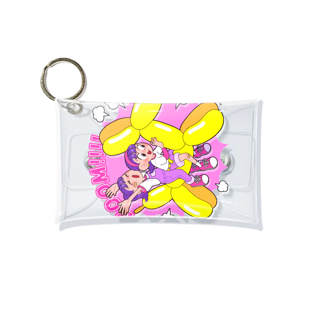 おおつきあやのBALLOON DOG Mini Clear Multipurpose Case