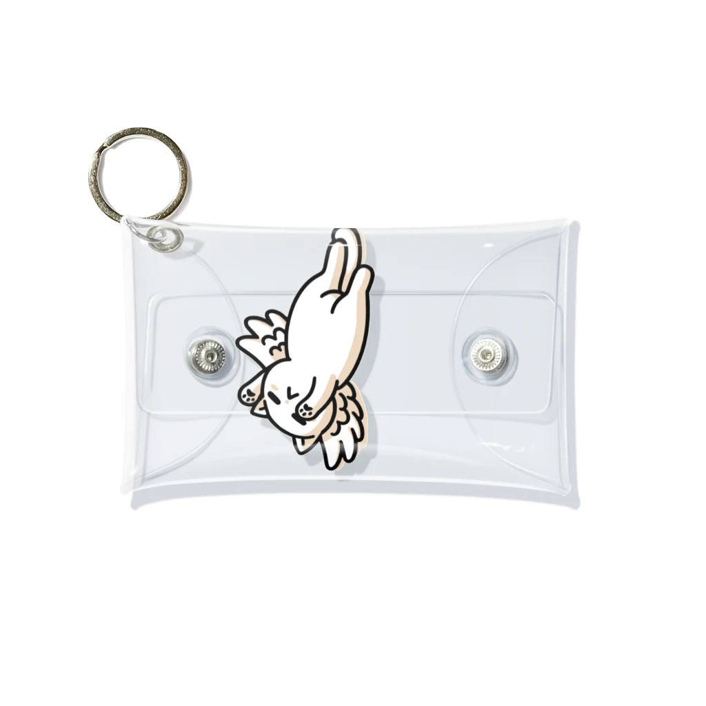 Mystery Cat Worldの何もしたくないのんびりねこ Mini Clear Multipurpose Case