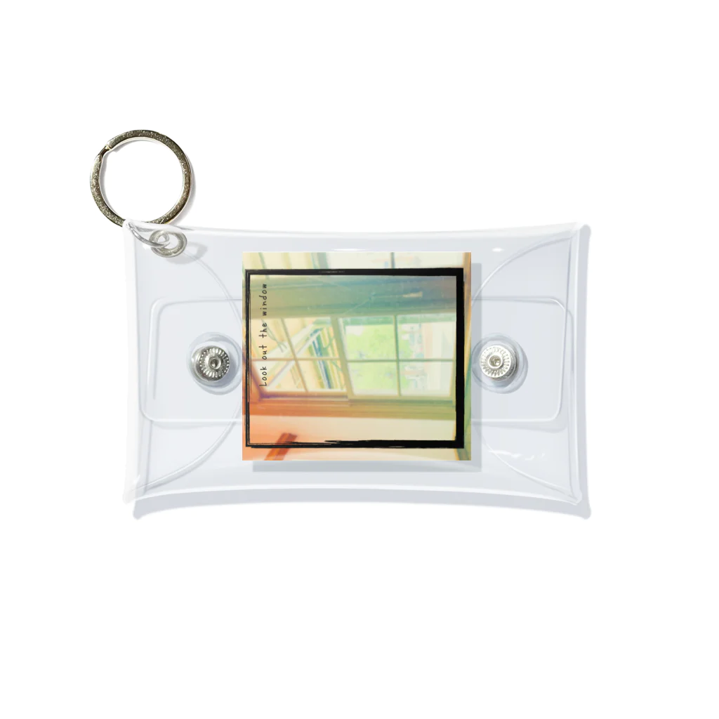 Fumi_noconocoのLook out the window Mini Clear Multipurpose Case