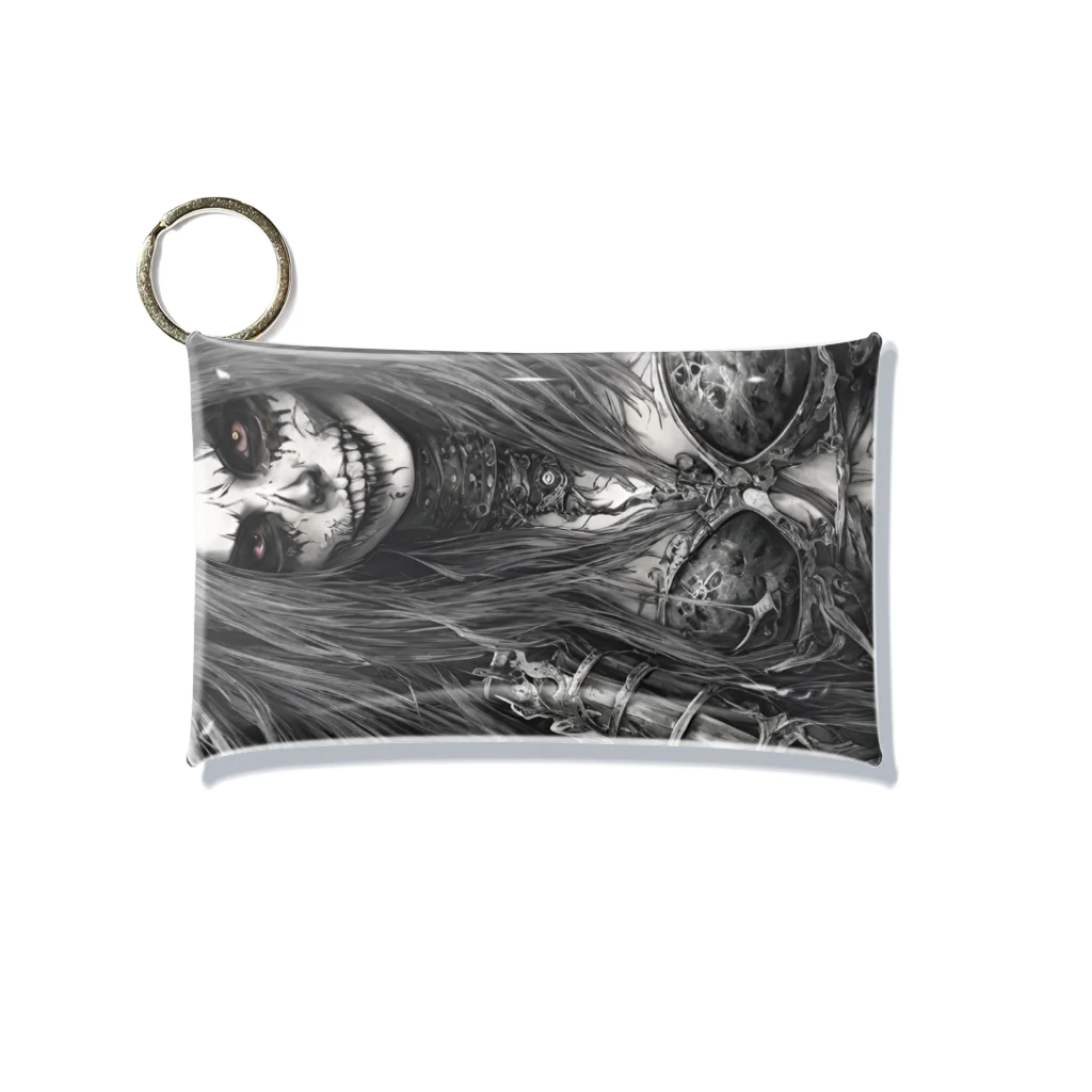 Death Metal Girls Collection ＝DMGC＝のdeath metal girl ＝Michele＝ Mini Clear Multipurpose Case