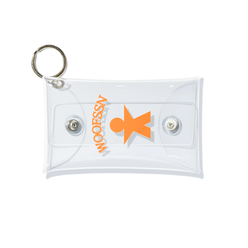 Woofssn™︎のwoofssn orange Mini Clear Multipurpose Case