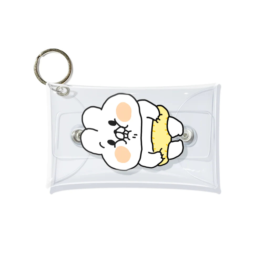 saimari＠LINEスタンプ販売中の食いしばり　ぶーぶーちゃん Mini Clear Multipurpose Case