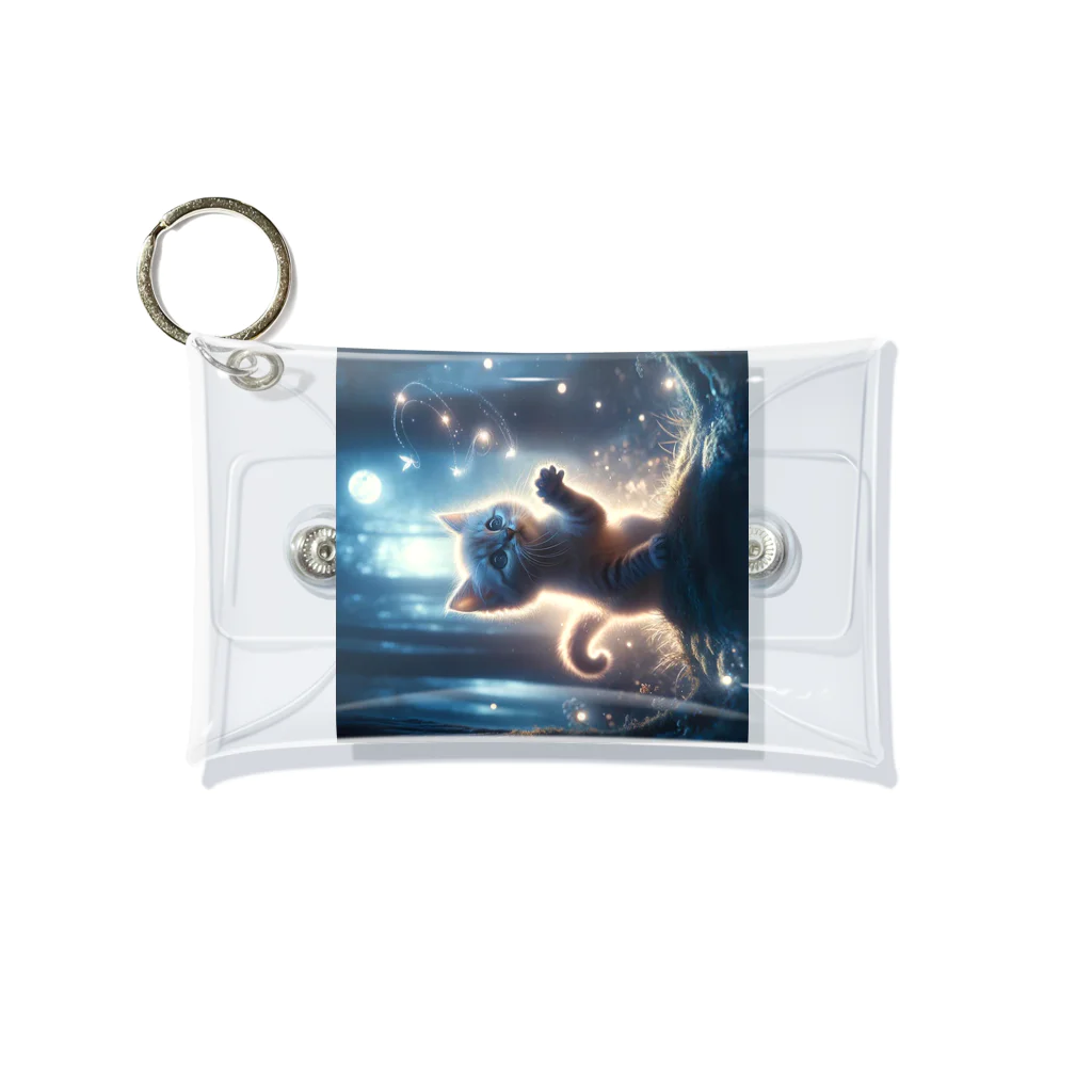 katohkouchiのMoonlit_Mischief Mini Clear Multipurpose Case