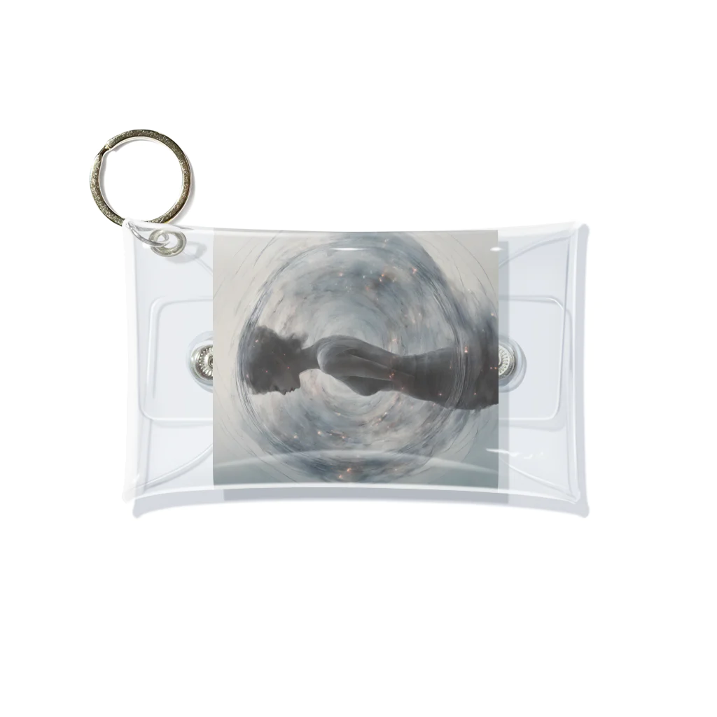 d-design-labの幻想的な女性のグッズ Mini Clear Multipurpose Case