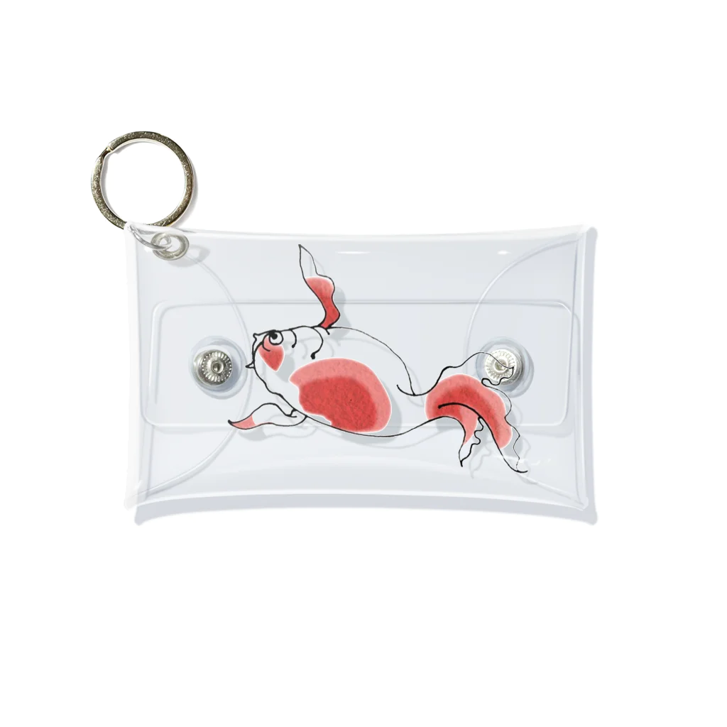 LaFioreの金魚づくし　金魚A　クリア Mini Clear Multipurpose Case