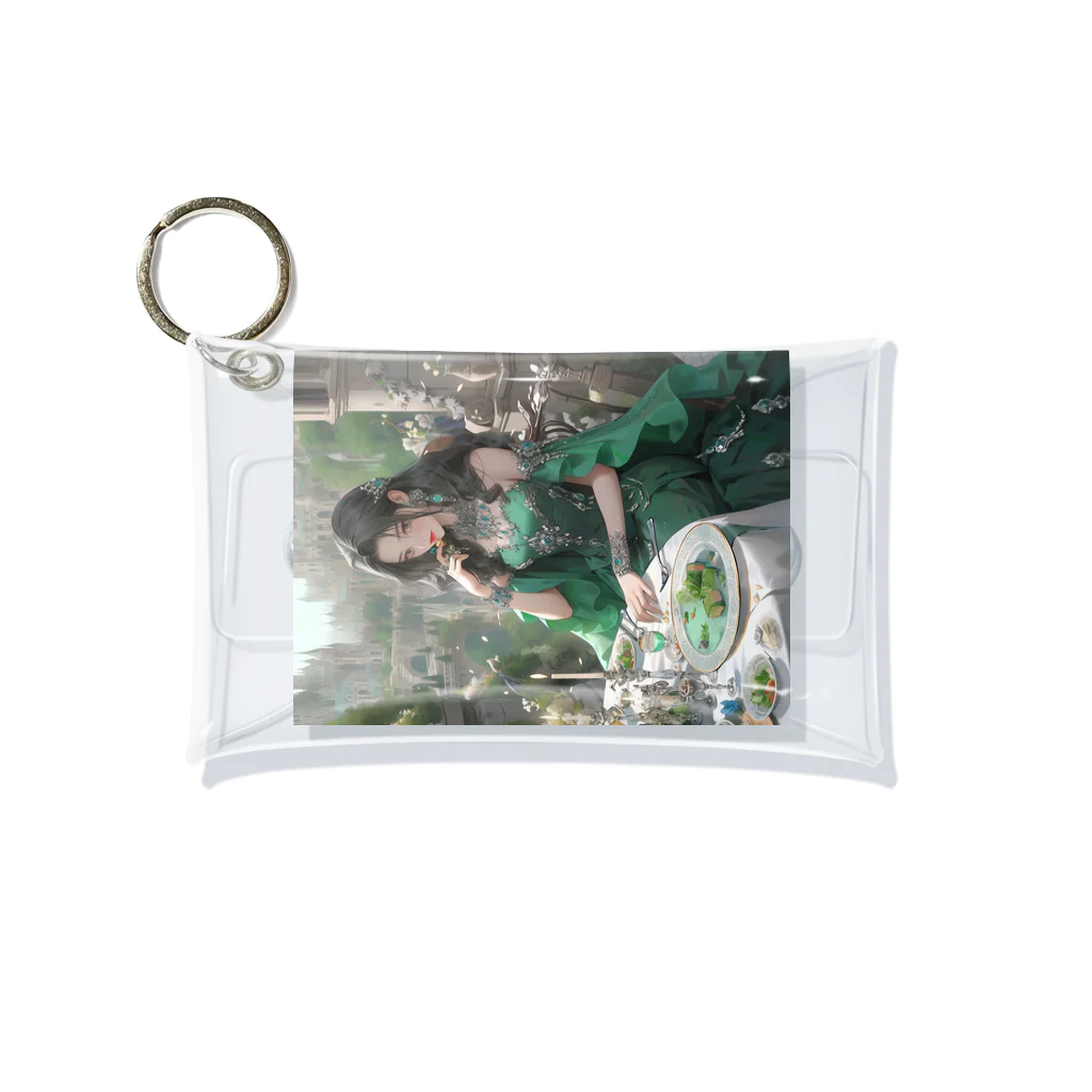 AQUAMETAVERSEの豪華客船でディナー　sanae 2074 Mini Clear Multipurpose Case