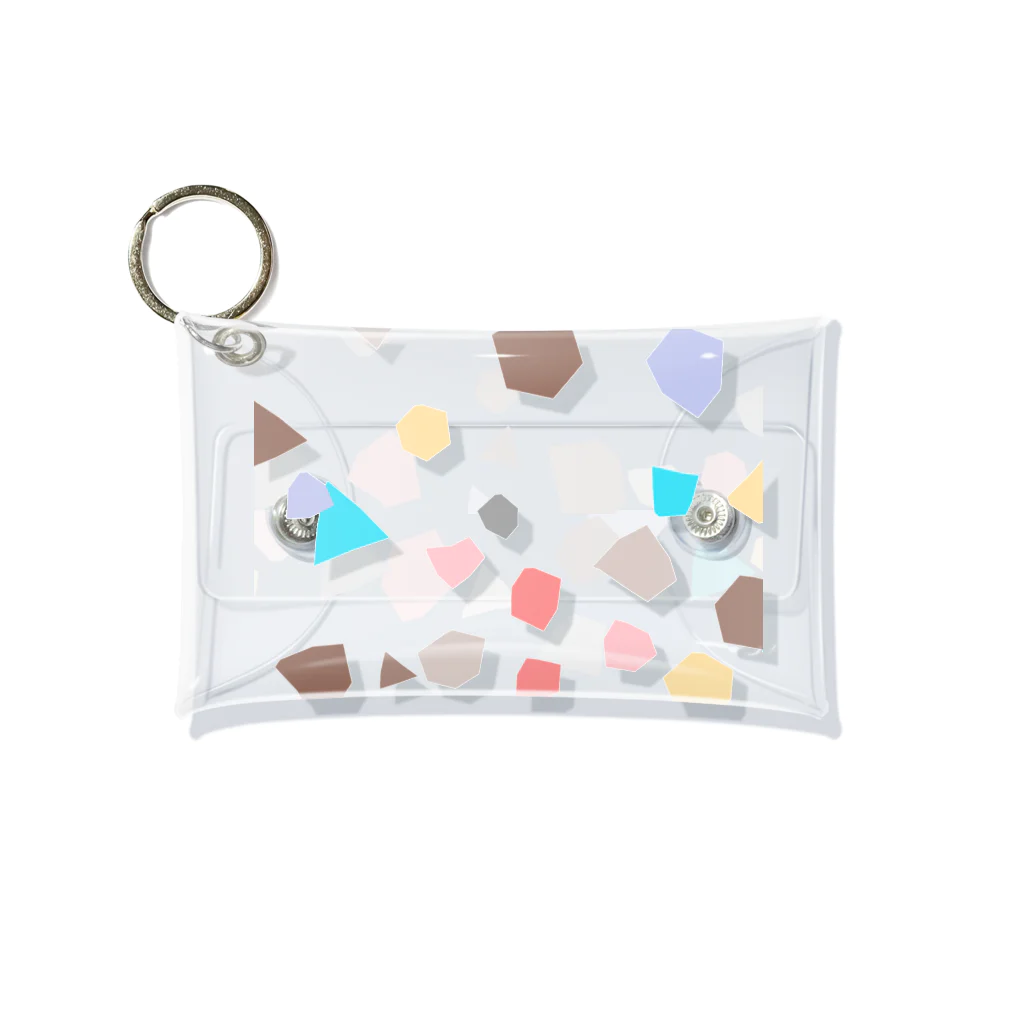 Rainbow.Kの紙ふぶき風 Mini Clear Multipurpose Case