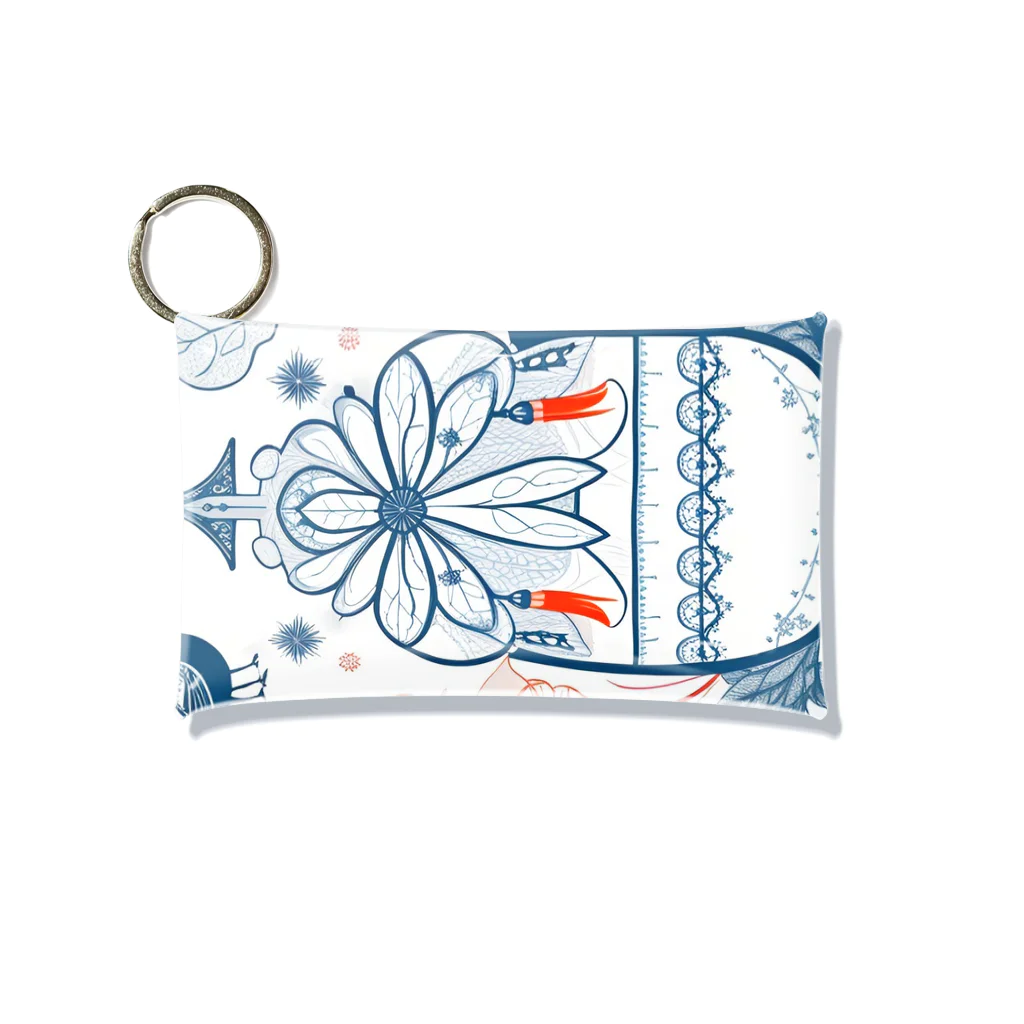 (っ◔◡◔)っ ♥ Le Petit Trésor ♥の花の詩カップ(The Flower Poetry Cup) Mini Clear Multipurpose Case