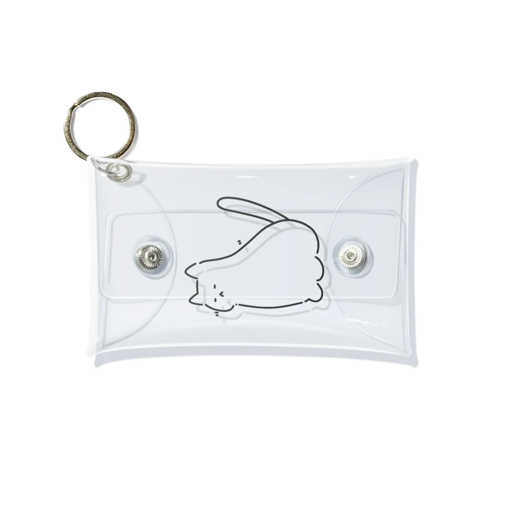 putekoのhunbari Mini Clear Multipurpose Case