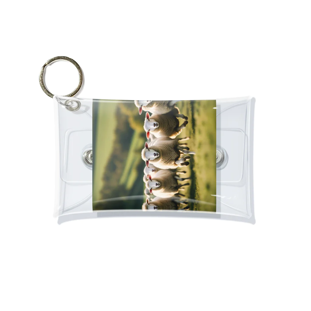 artworks358の羊の援軍 Mini Clear Multipurpose Case