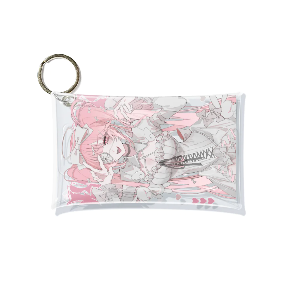 くろうめ/kuroumeの天使ちゃん Mini Clear Multipurpose Case