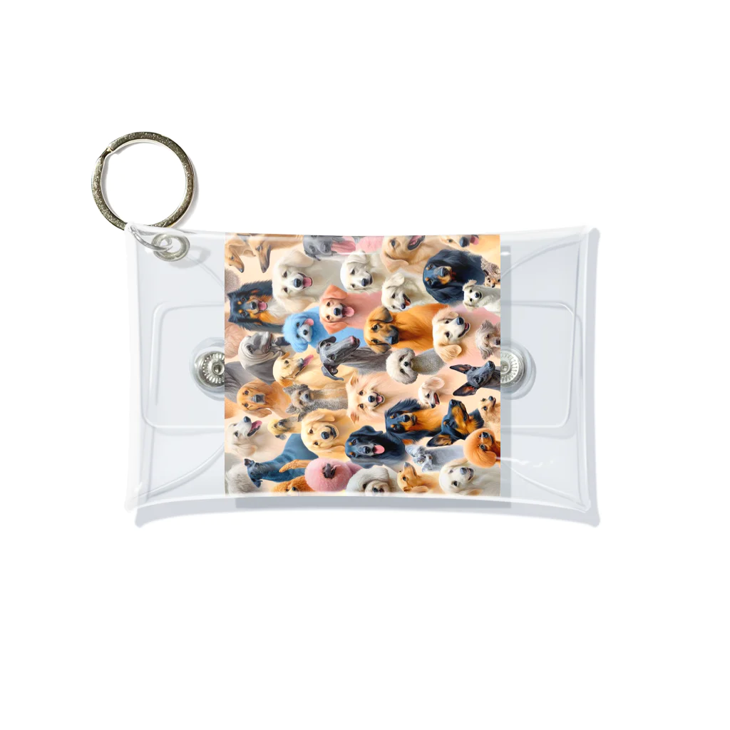 ok13の世界犬⑤ Mini Clear Multipurpose Case