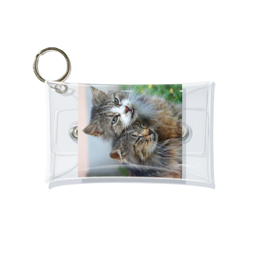 ニゴ猫　shopの愛だろう愛 Mini Clear Multipurpose Case