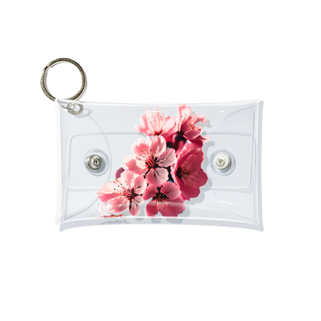 BONNAGOの桜 Mini Clear Multipurpose Case