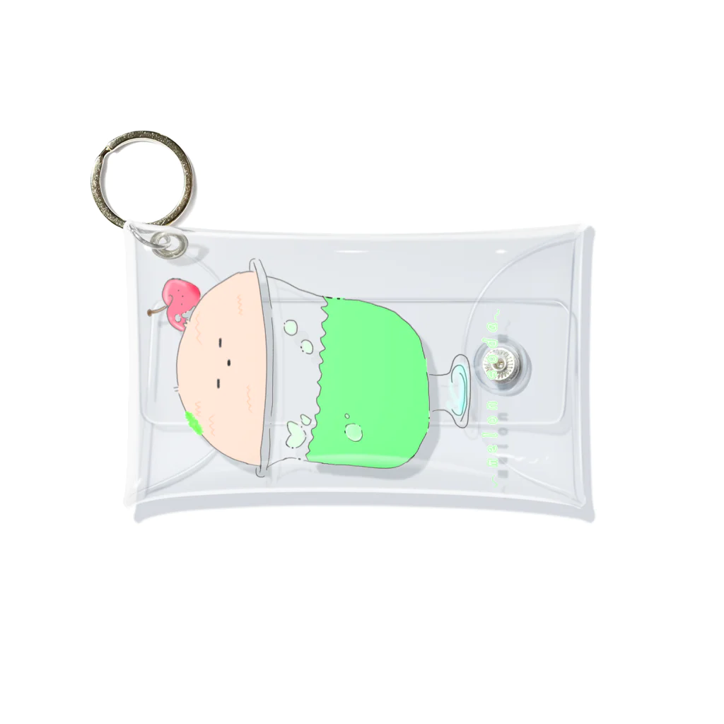 Soda floatのMelon-soda Mini Clear Multipurpose Case