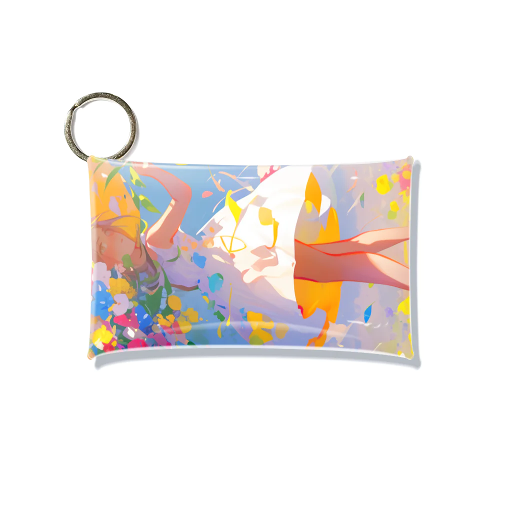 AQUAMETAVERSEの花のささやき　ラフルール　1859 Mini Clear Multipurpose Case