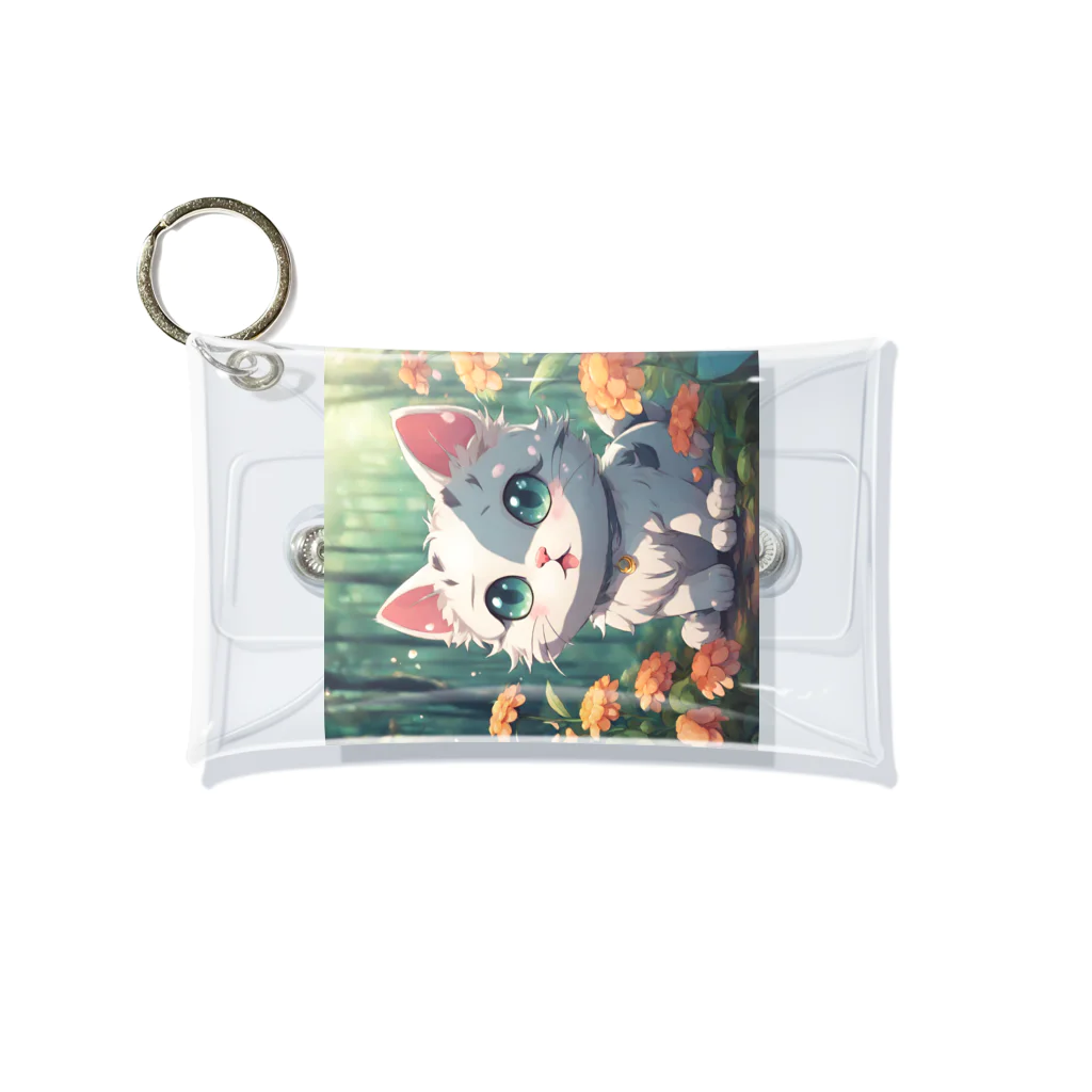 papapaparinrinの癒しの子猫 Mini Clear Multipurpose Case