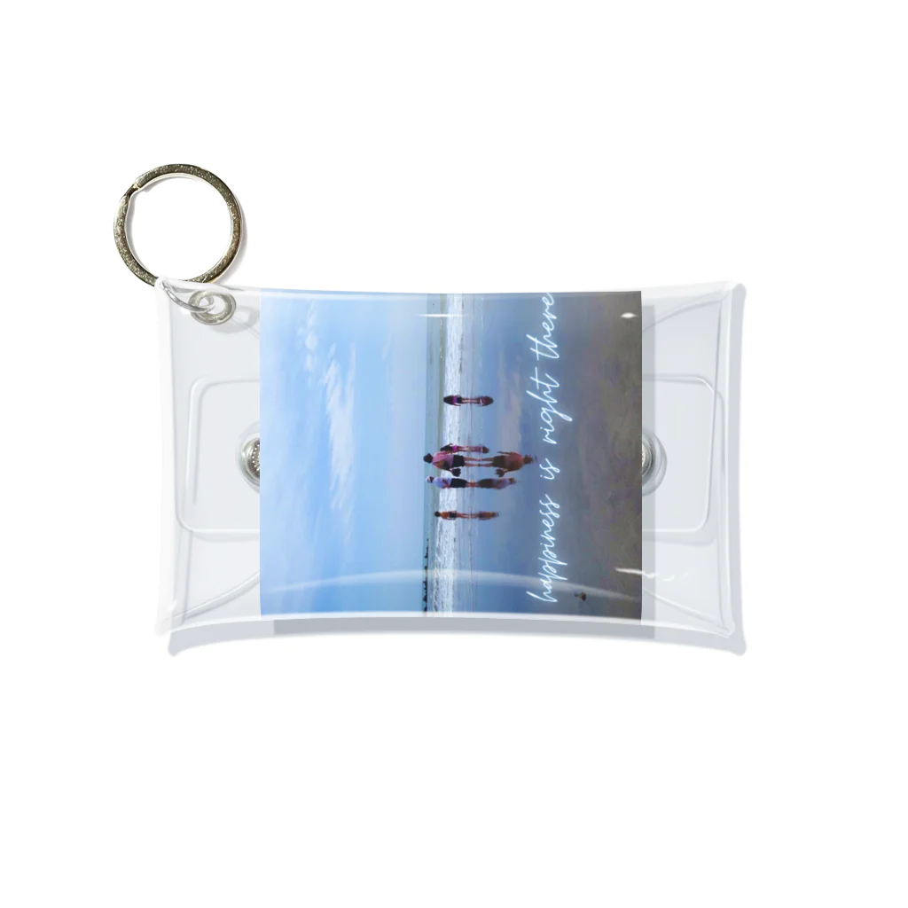 shibazakuraの夏の海　happinessシリーズ Mini Clear Multipurpose Case