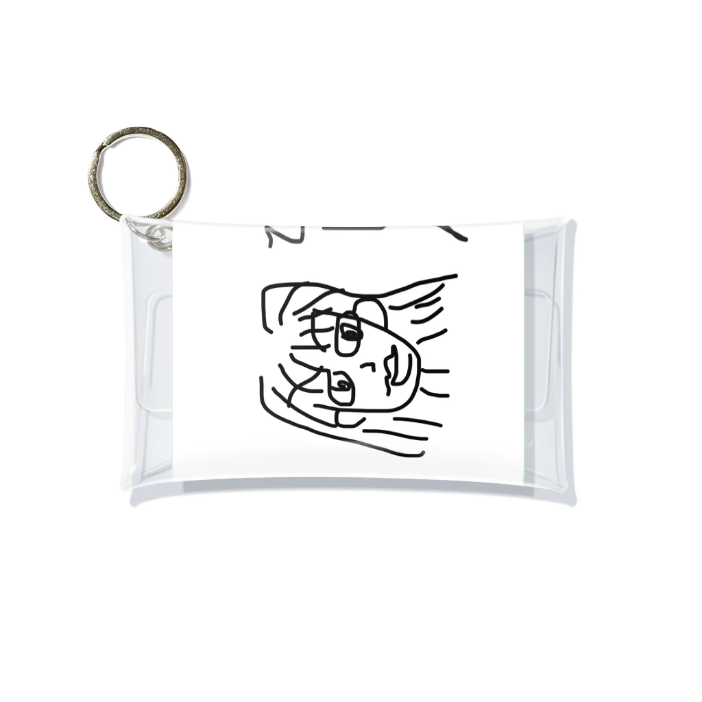 hetaTのhetaTびじん Mini Clear Multipurpose Case