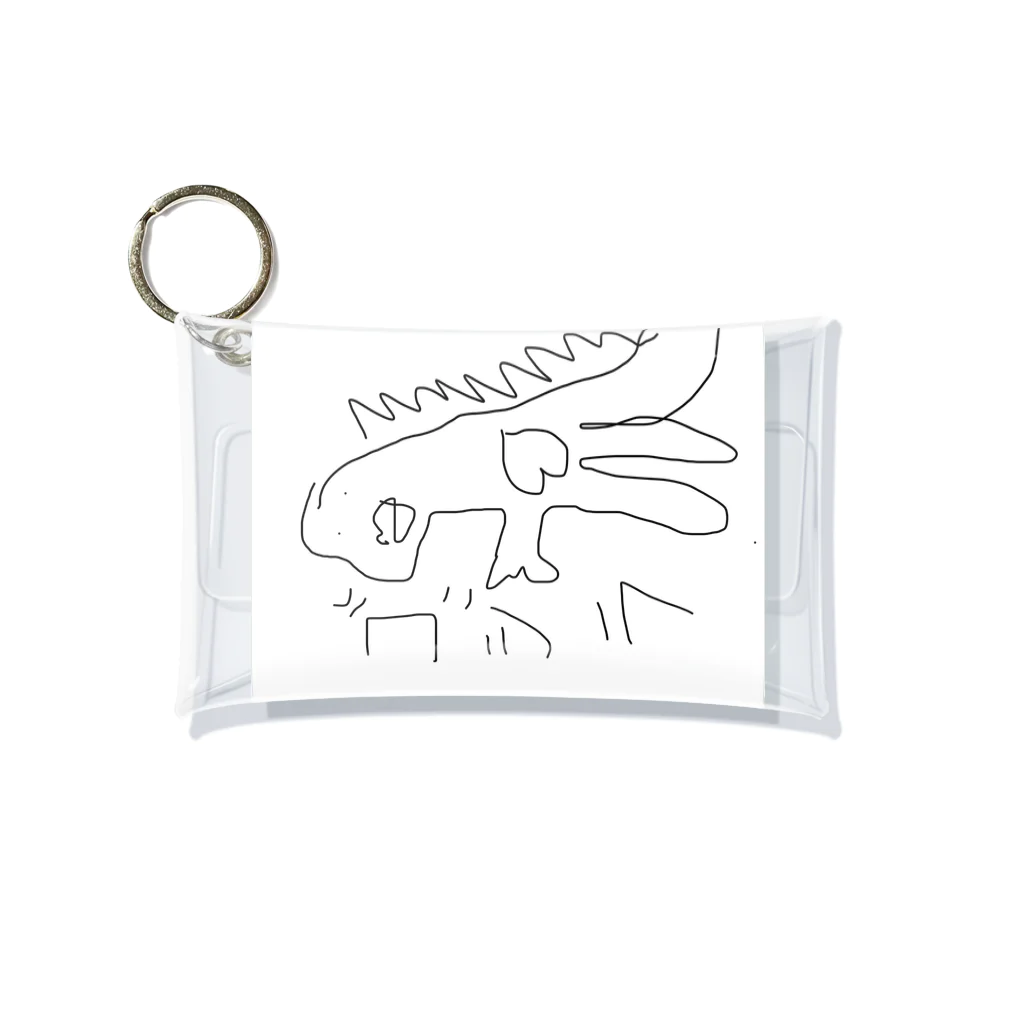 hetaTのhetaTゴジラ Mini Clear Multipurpose Case