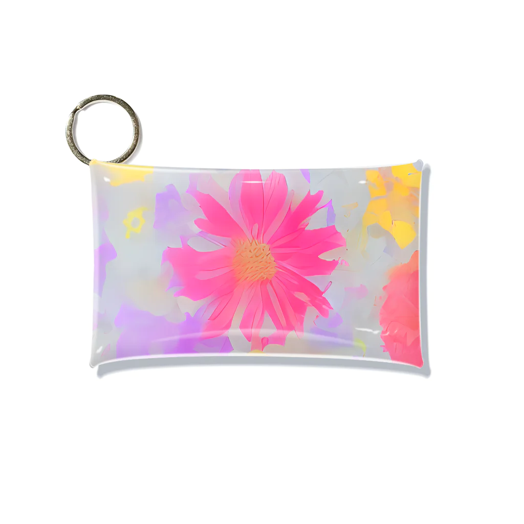 tleflower のFlower Mini Clear Multipurpose Case