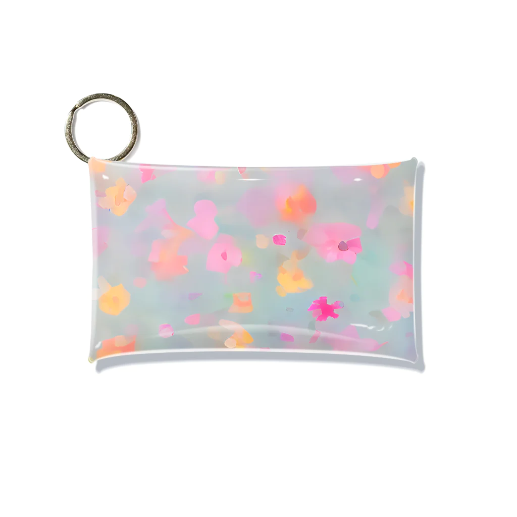 tleflower のFlower Mini Clear Multipurpose Case