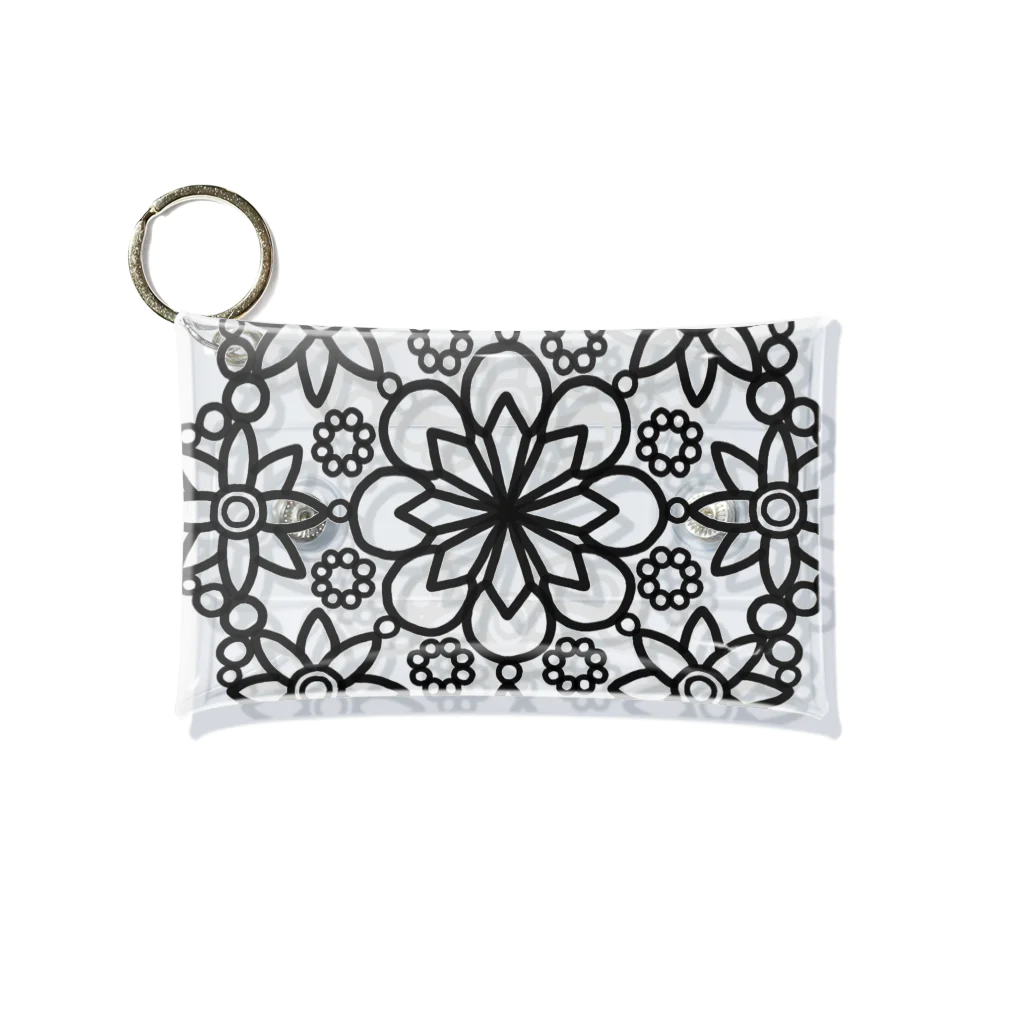 ARIGATOU-81のMANDALA •6• (B) Mini Clear Multipurpose Case