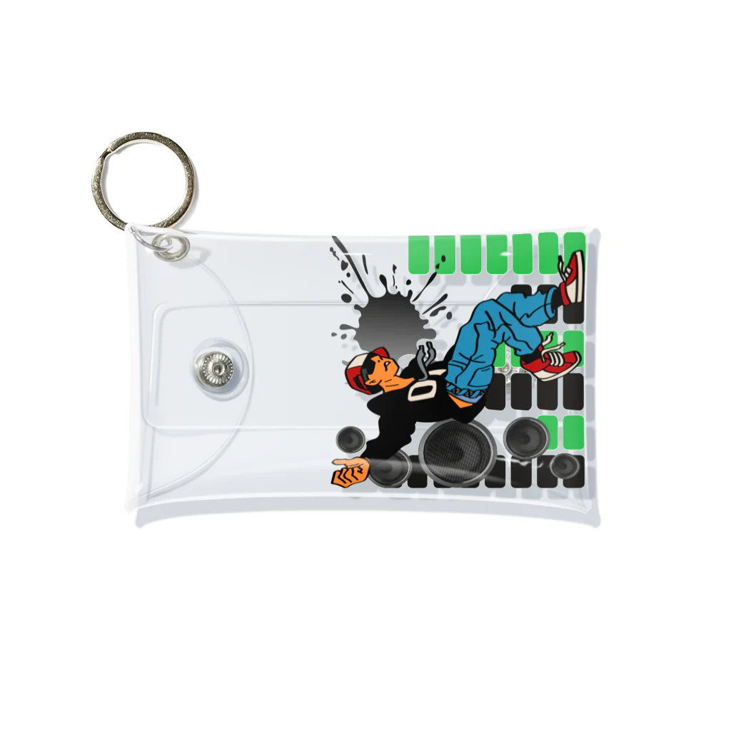 CHIBE86の「Street Dance Vibes」 Mini Clear Multipurpose Case